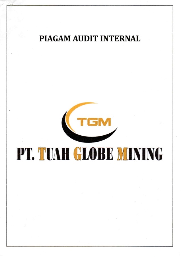 Cover of Piagam Audit Internal